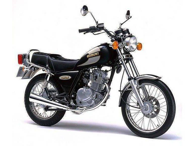 Suzuki GN125 độ phong cách tracker của biker Sóc Trăng  Xe